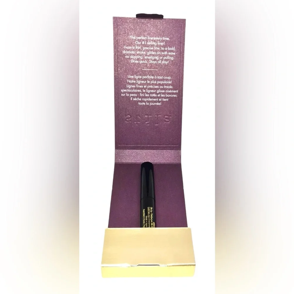 💎 Stila STAY ALL DAY Waterproof Liquid Eye Liner INTENSE BLACK New